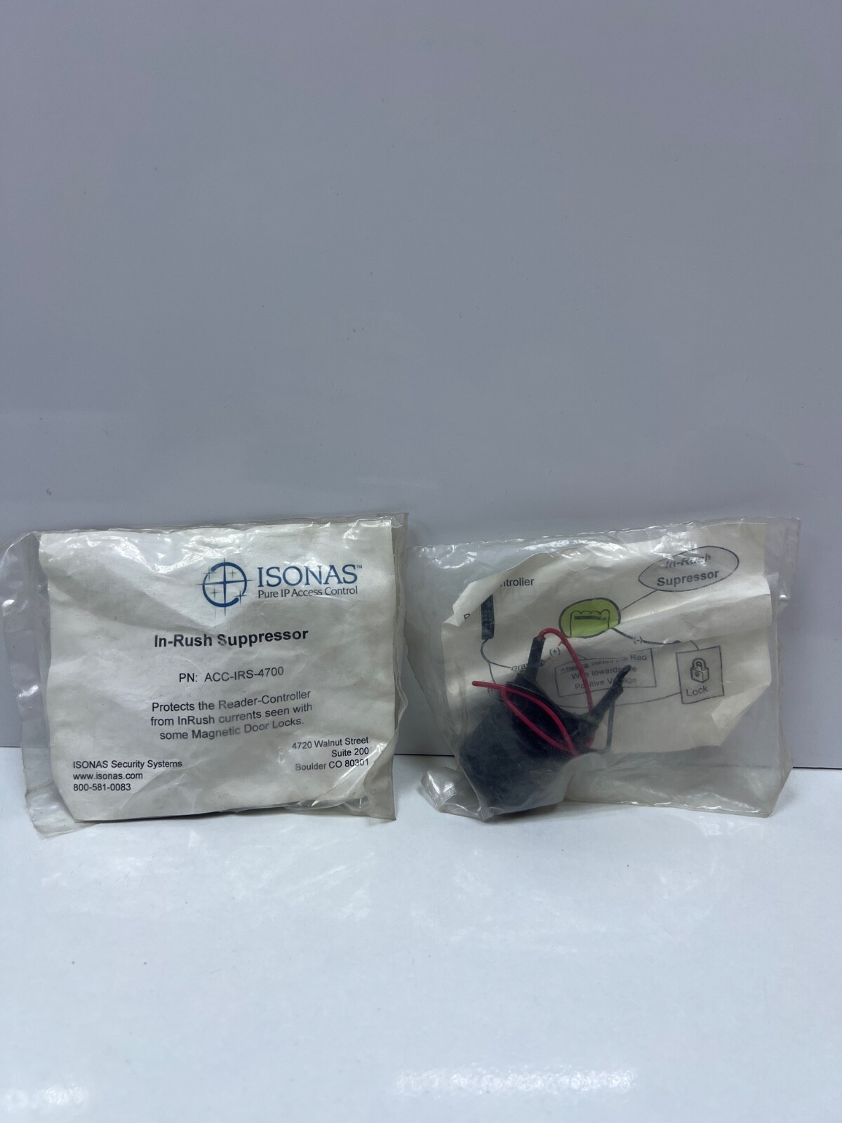 Isonas ACC-IRS-4700 Magnetic Lock Kit Lot 2 pcs