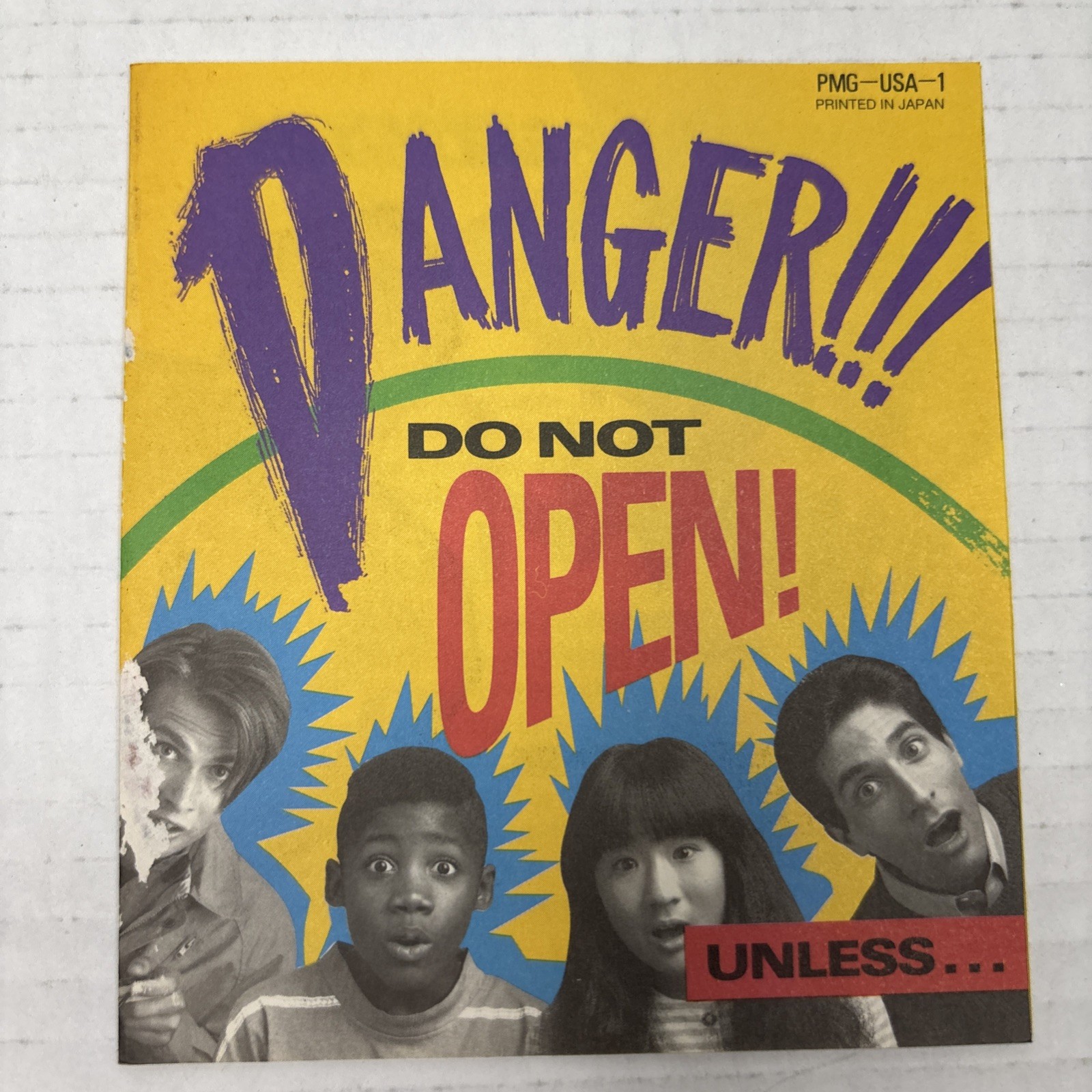 “Danger Do Not Open” PMG-USA-1 Nintendo Power ONLY Collectors Grade. Authentic