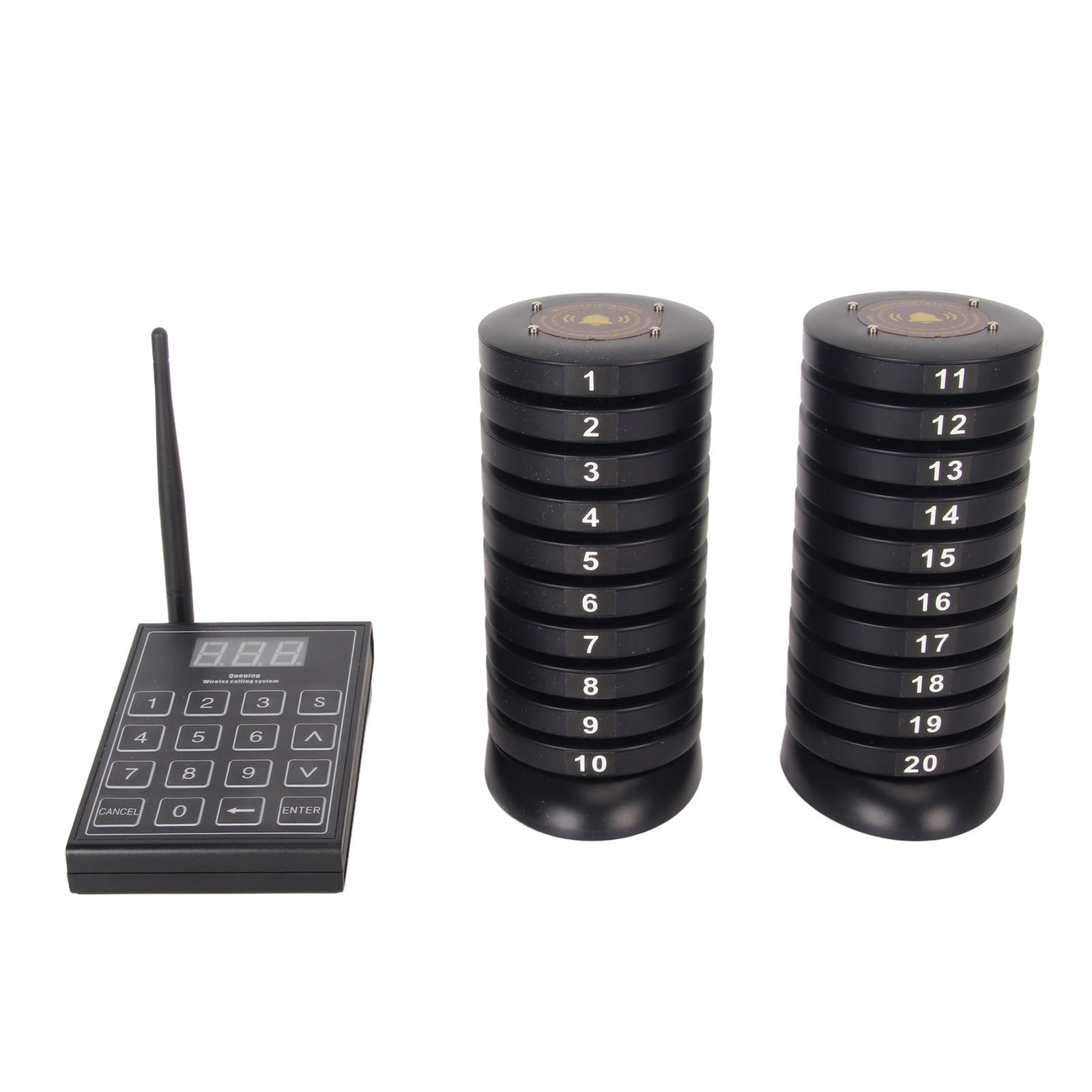 Wireless Guest Paging Queuing System Long Range Paging System With Transmit BAZI