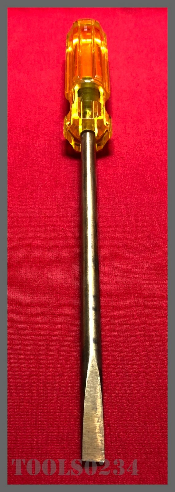 S50 Non-Sparking Slotted Screwdriver 3/8" x 8" x 13" OAL Ampco