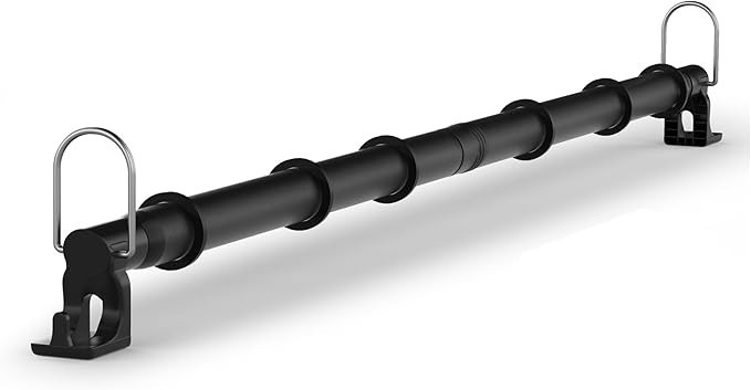 Barra colgador ropa coche resistente 30-64 pulgadas rack telescopico arrugas SUV
