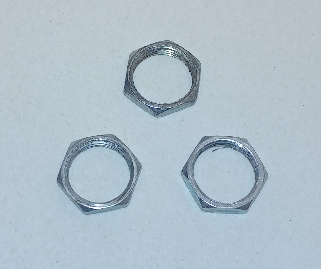 3x Three 1/2" Toggle Switch Nuts Other Switches Secure Retaining Nut Replacement