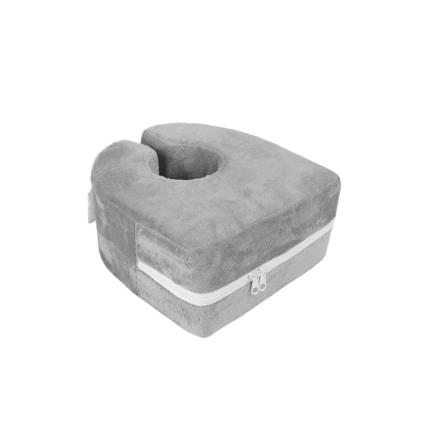 Grey Foot Elevation Pillow Heel Protector Pressure Sore Prevention Support