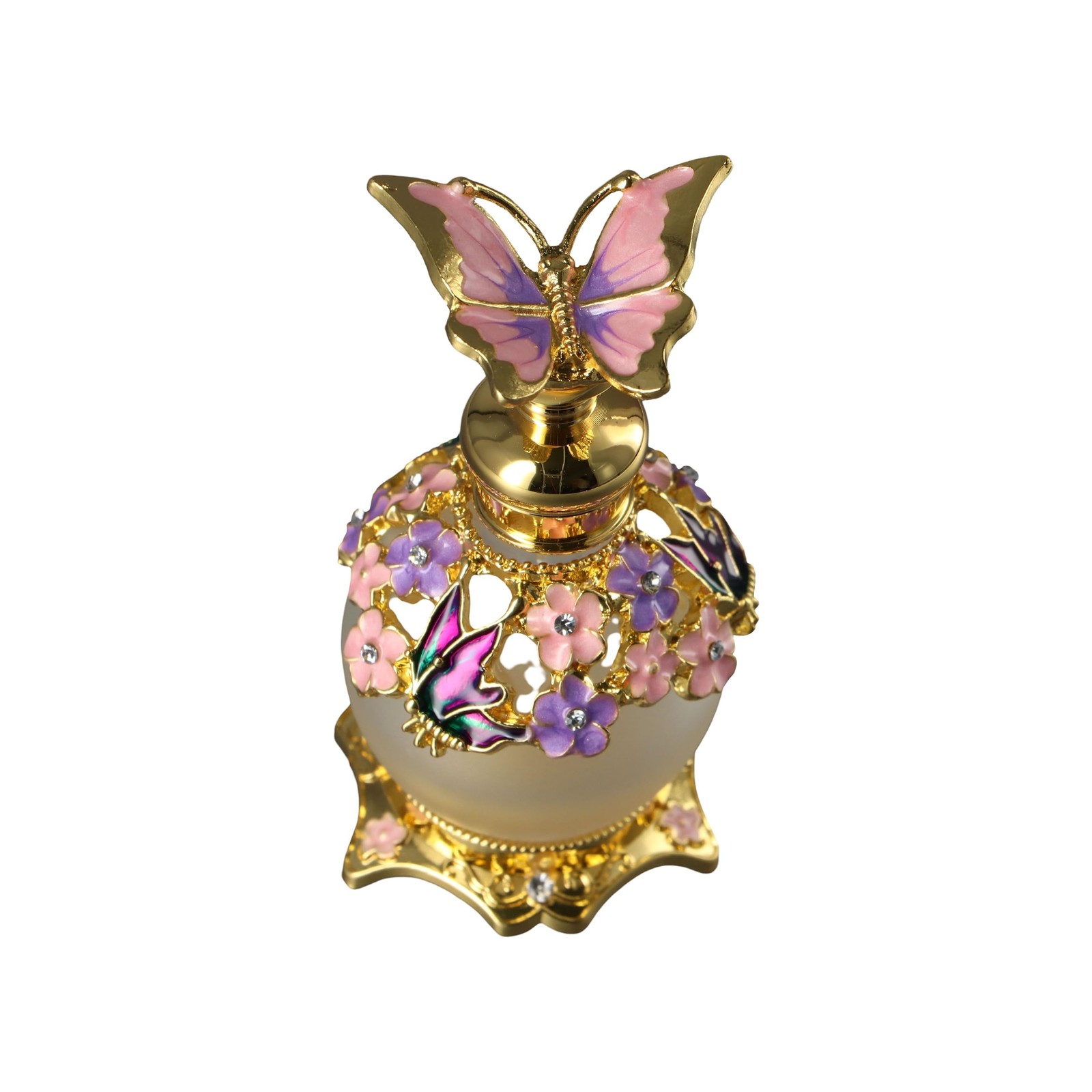 Leadigol Butterfly Perfume Bottle,15ml Refillable Empty Reusable Perfume Bott...