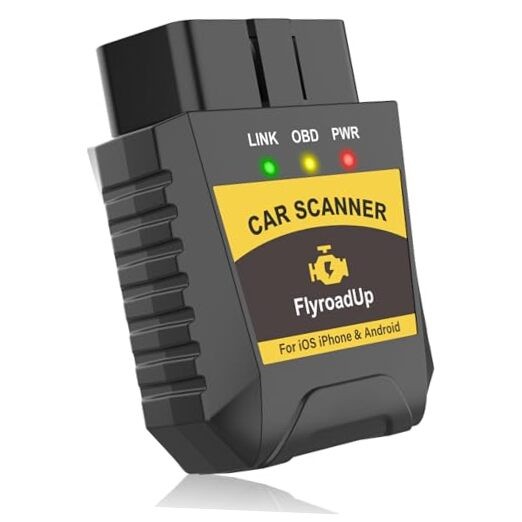 OBD2 Scanner Bluetooth for iPhone iOS Android OBDII Diagnostic Scan Tool Code