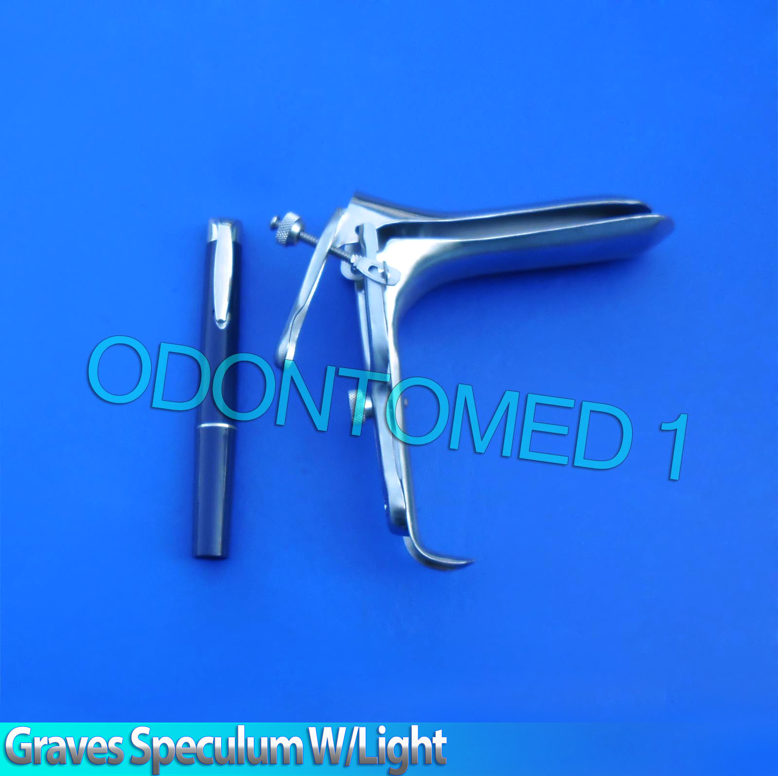 Graves Vaginal Speculum Large w/Light Ob/Gyneclogy