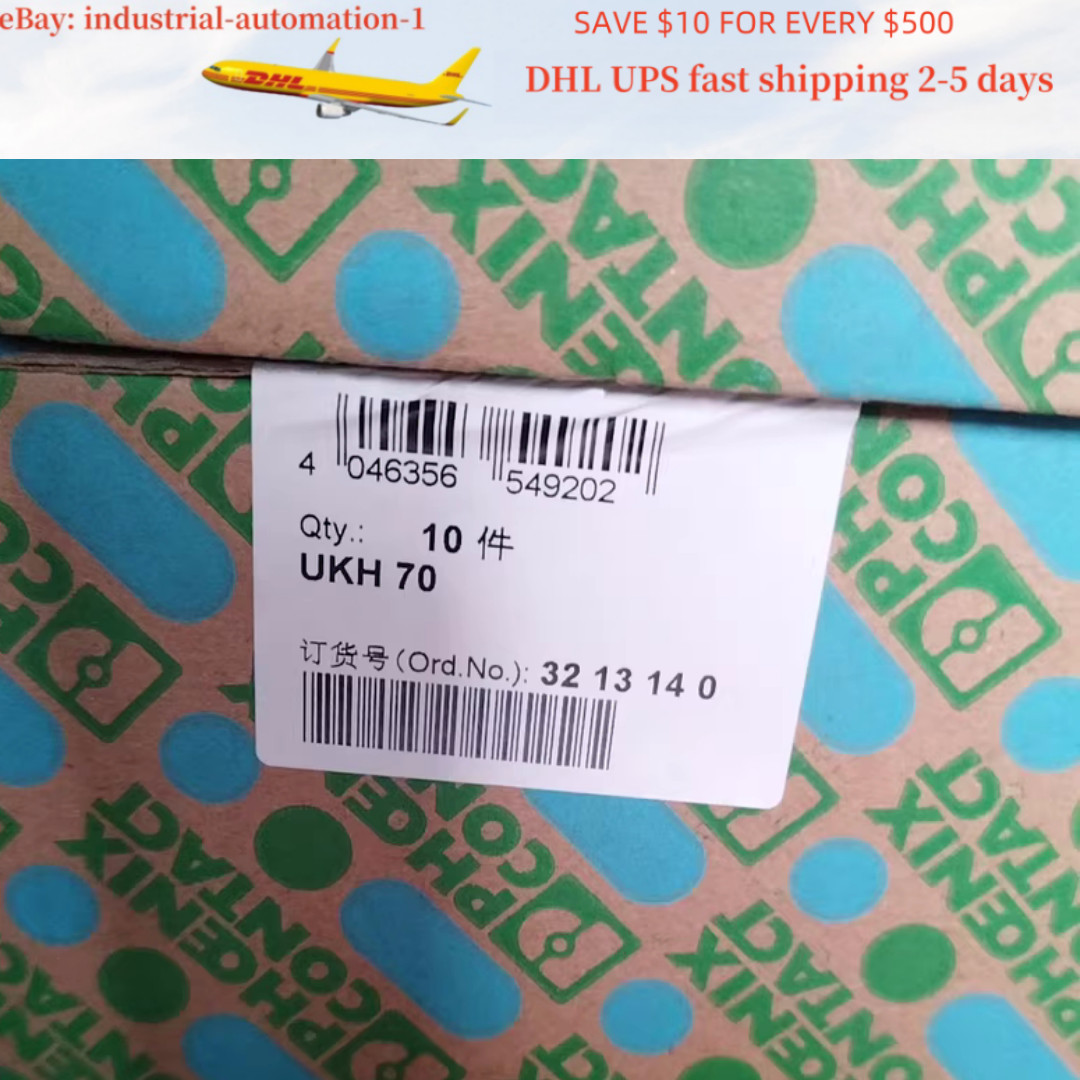 10 PCS PHOENIX 3213140 wiring terminal UKH 70 fast shipping