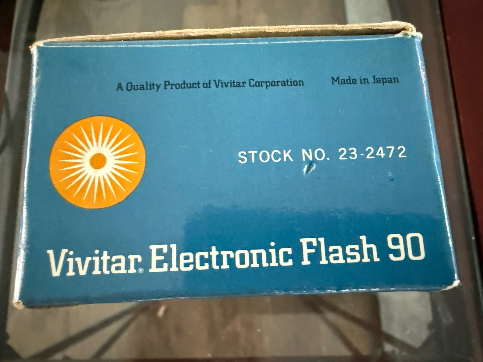 Vivitar Electronic Flash 90 with Original Box (Untested)