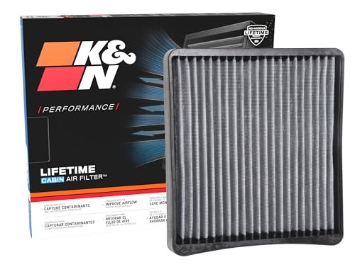 LIFETIME Cabin Air Filter: Premium, Washable, Clean Air 9.6" x 11.1" x 2.2"