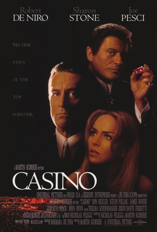 Casino Movie Poster Print (27 x 40) 40"L x 27"W, Multi