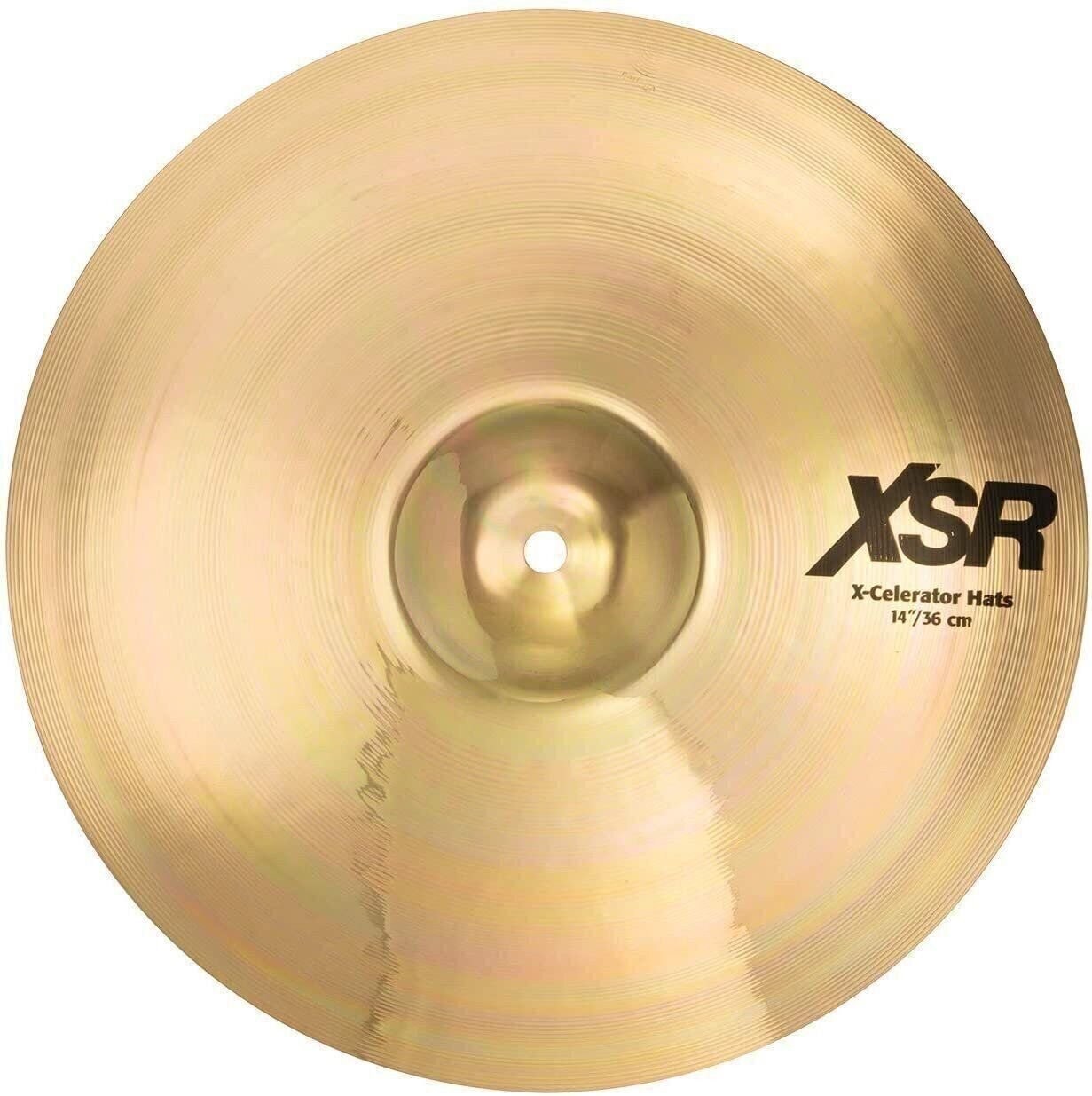 Sabian XSR 14" X-Celerator Hi-Hat Cymbals Brilliant Finish (XSR1402LB)