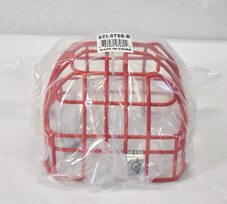 Safety Technology International Wire Cage STI-9708-R Red Horn Strobe Protector