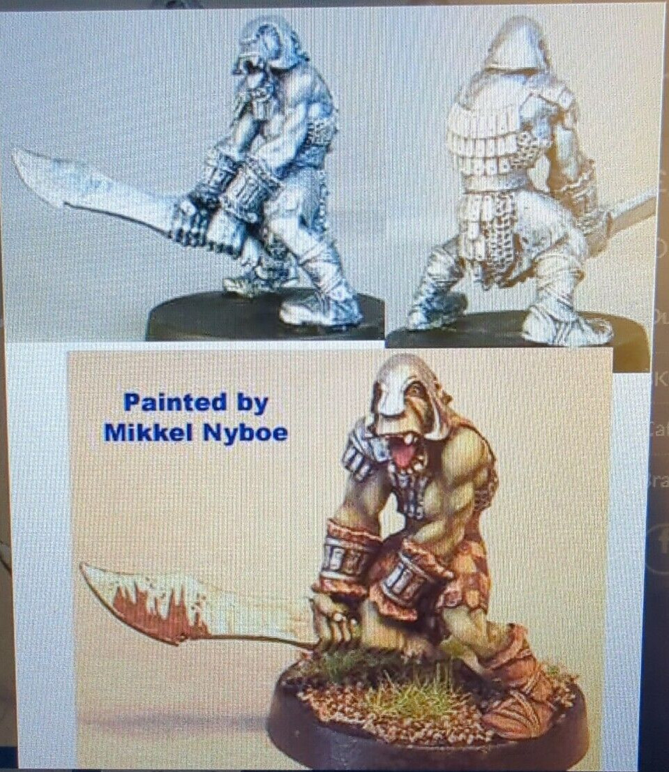 Hasslefree Miniatures Vadim HFO001 BRAND NEW and UNPAINTED Warhammer Orc