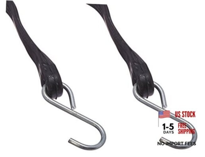 Pacific Cargo Control 21" Rubber Tarp Strap w/Crimped S 1 Count (Pack of 1)