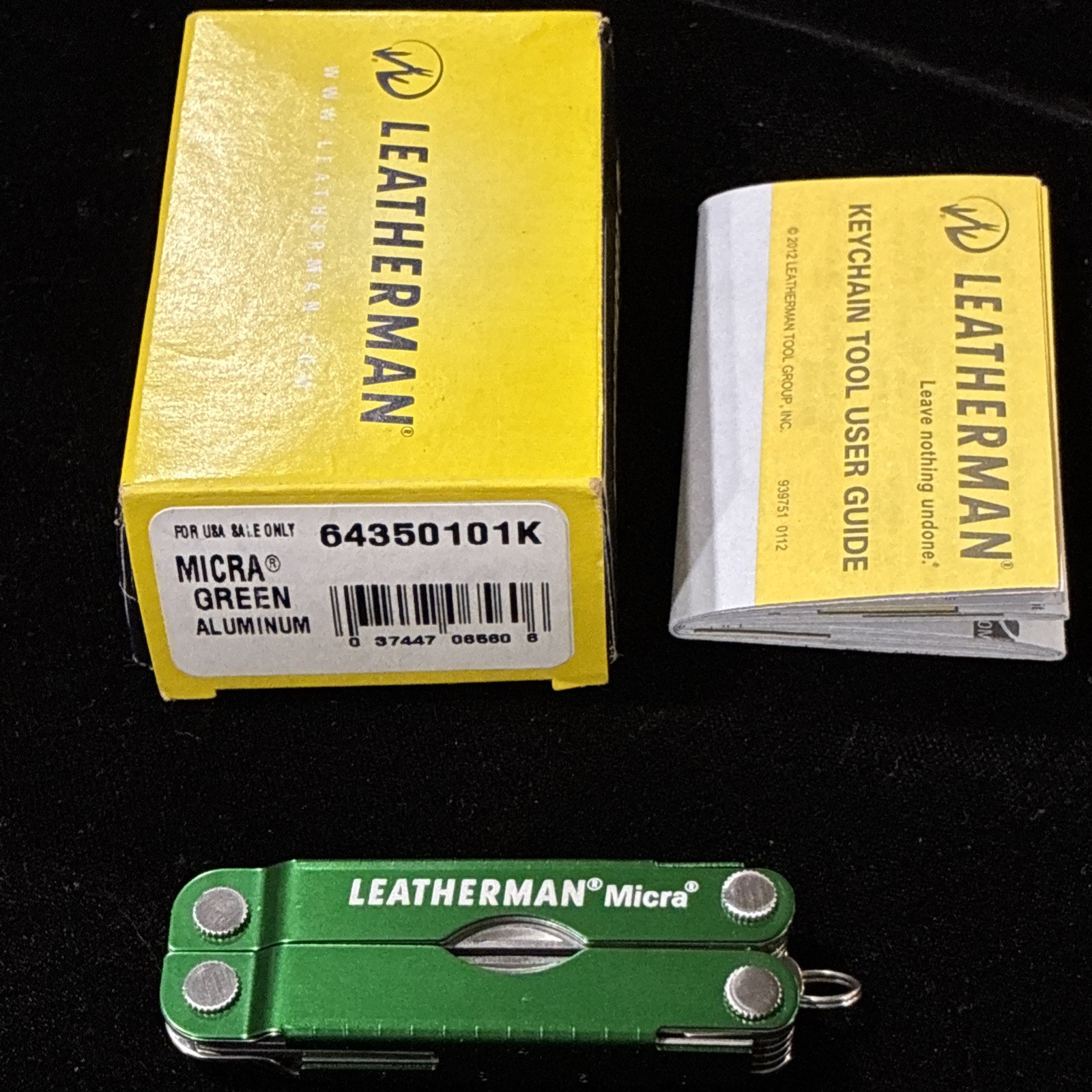 Leatherman JOHN DEERE Micra Multitool Green *Rare* 2010 NEW