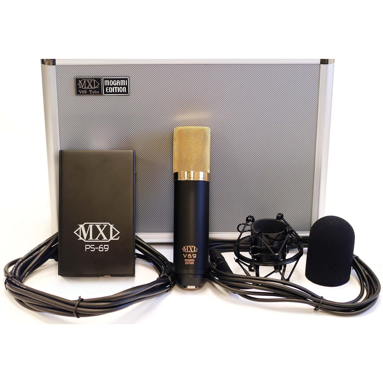 MXL V69M EDT Large-diaphragm Tube Microphone with Mogami Wiring V-69 V69 Studio