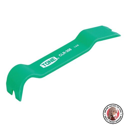 TONE CLR-308 Clip Remover No.8 Green Automotive Trim Tool