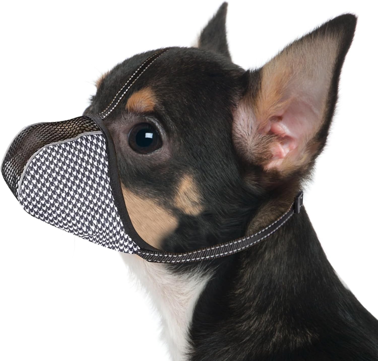 Bozal para perros extra pequeños, antimordeduras y masticación.