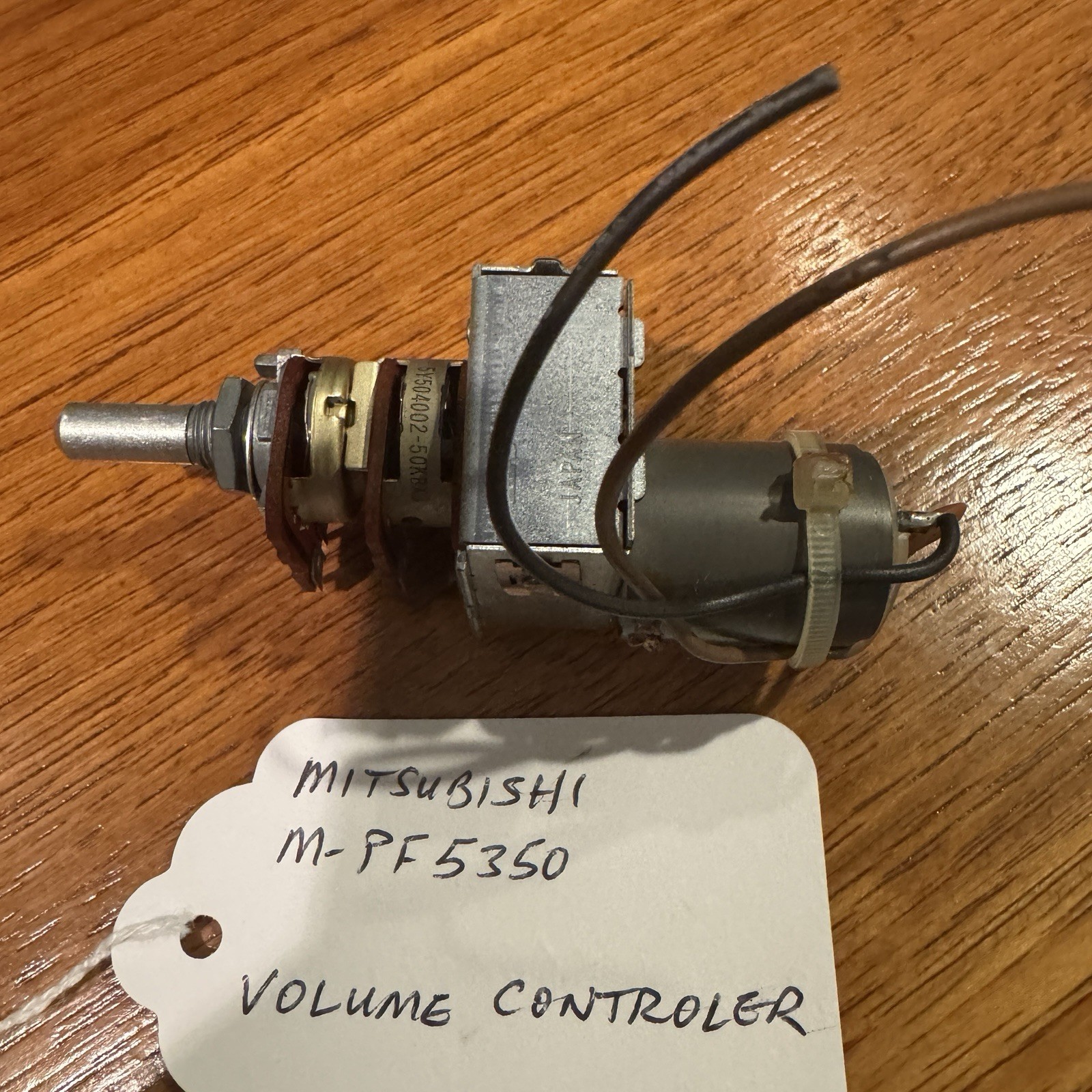 MITSUBISHI M-PF5350  50K VOLUME CONTROL WITH MOTOR - EXCELLENT CONDITION