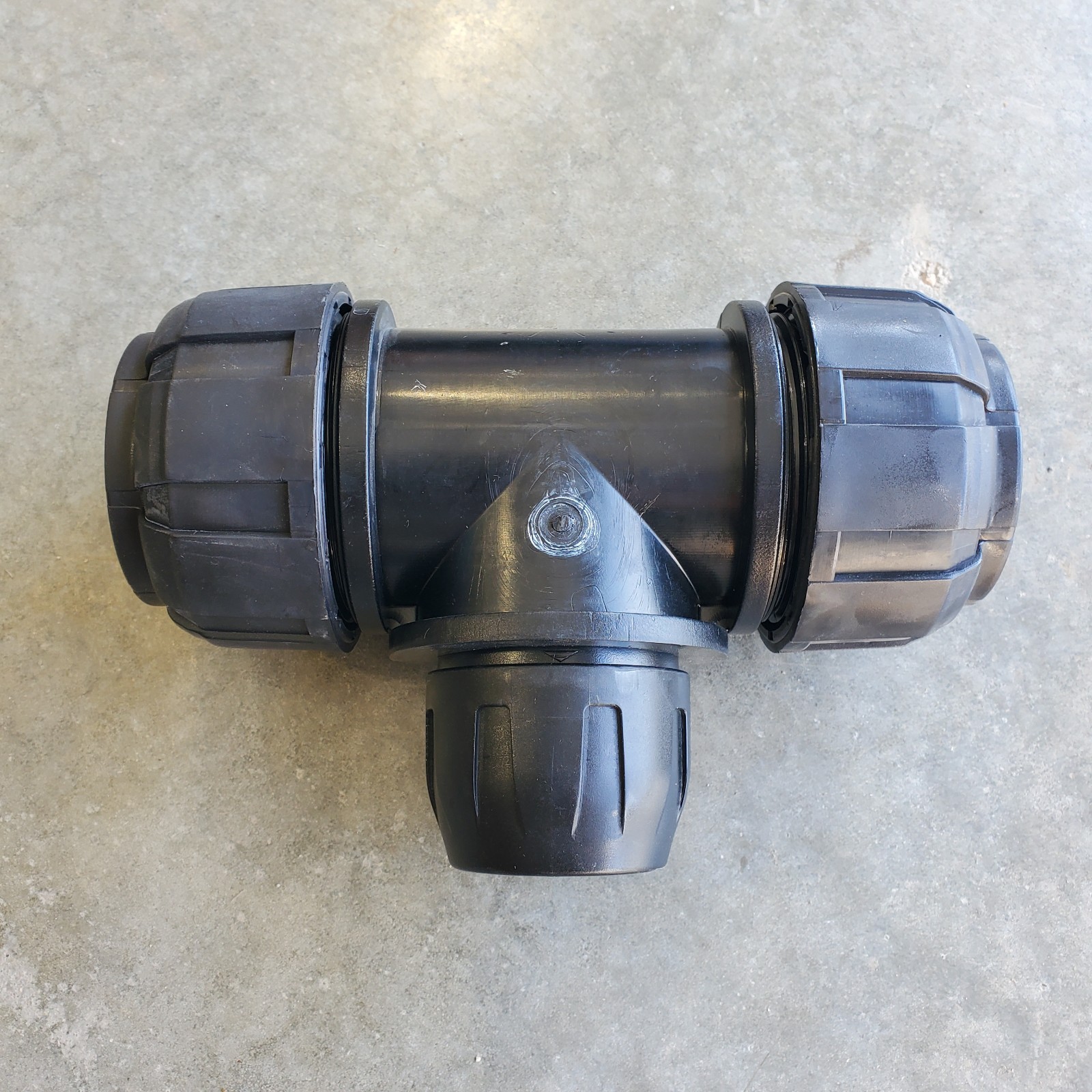 Aircom Quick Line QLTRPA063040 Reducing Tee PA 63MM to 40MM
