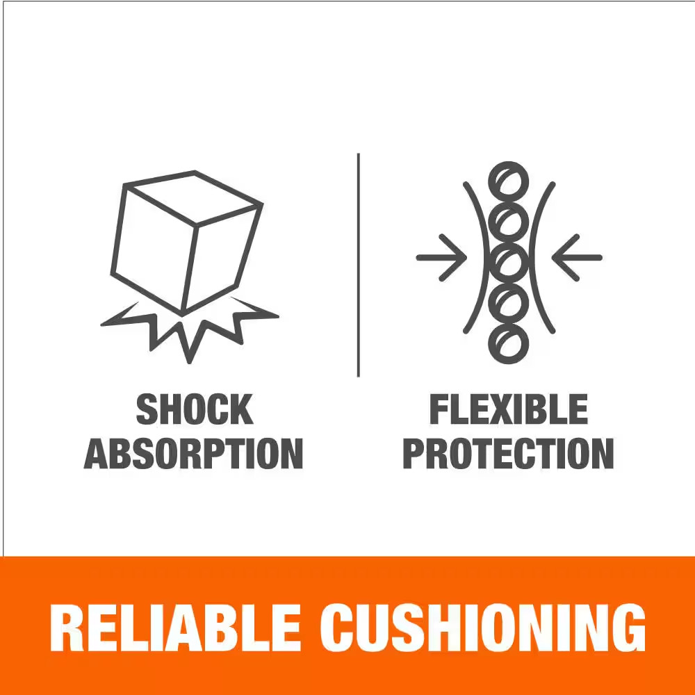 12 In. X 100 Ft. L Clear Perforated Bubble Cushion