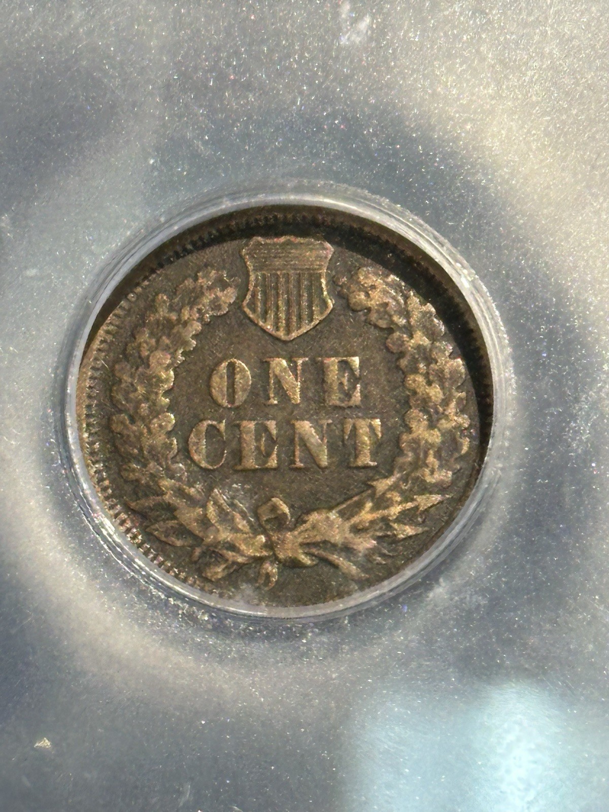1870 Indian Head Cent 1c ICG VG10