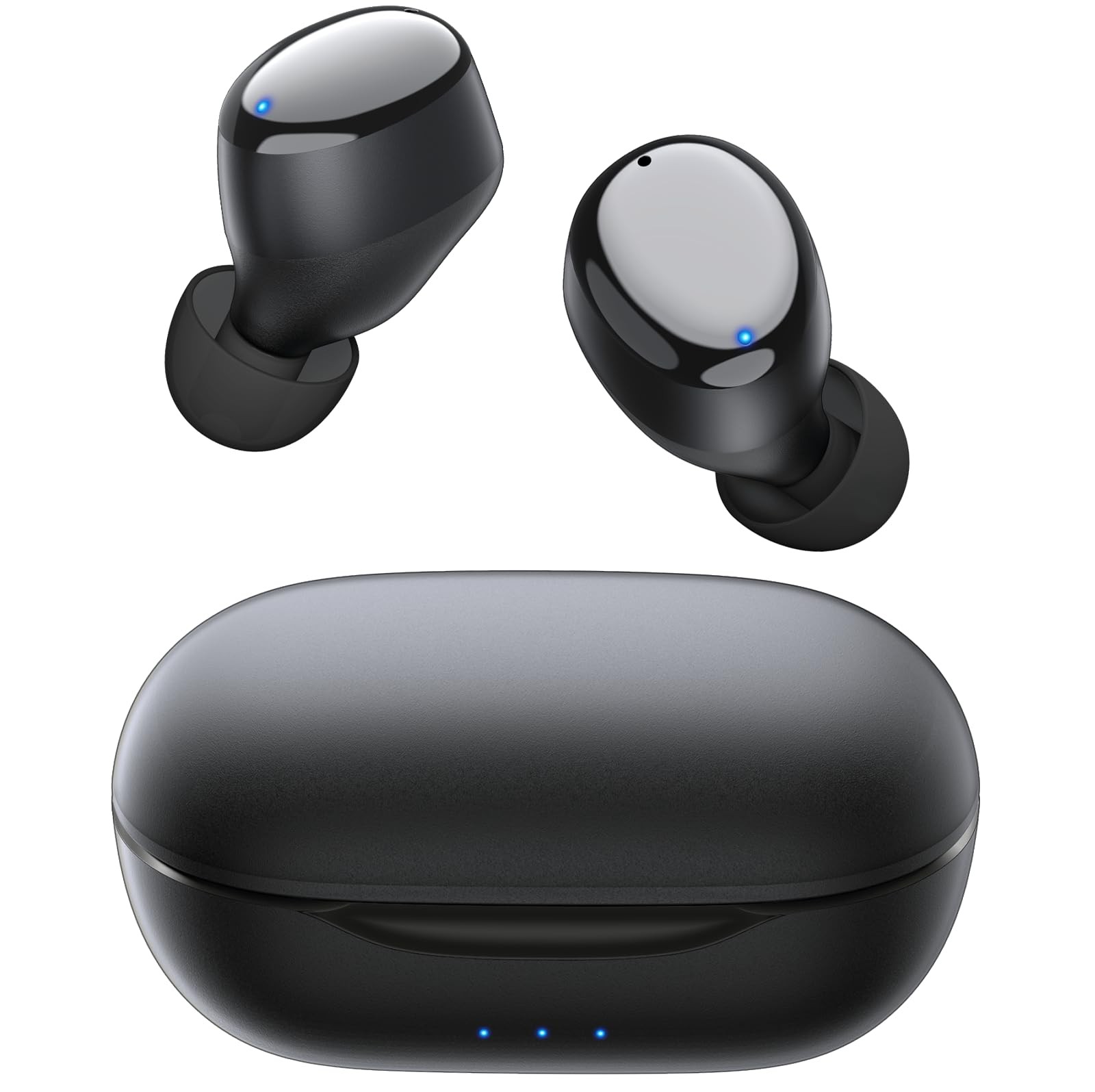 Redpepper Wireless Ear Buds Active Noise Cancelling Bluetooth 6.0 mini, Black