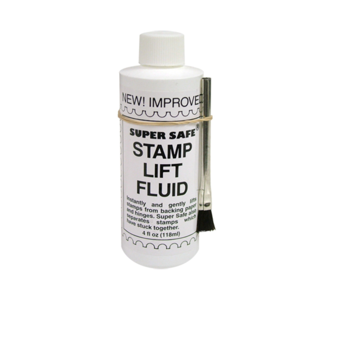 SuperSafe Stamp Lift Fluid 4oz Bottle | Professional Stamp Remover & Solvent NEW