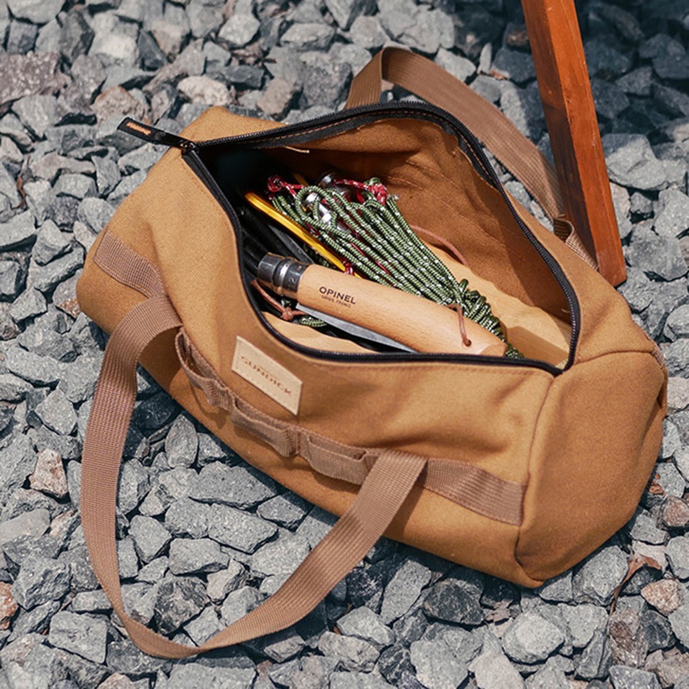 Heavy Duty Canvas Ground Nail Organizer Keep Your Camping Gear in Order