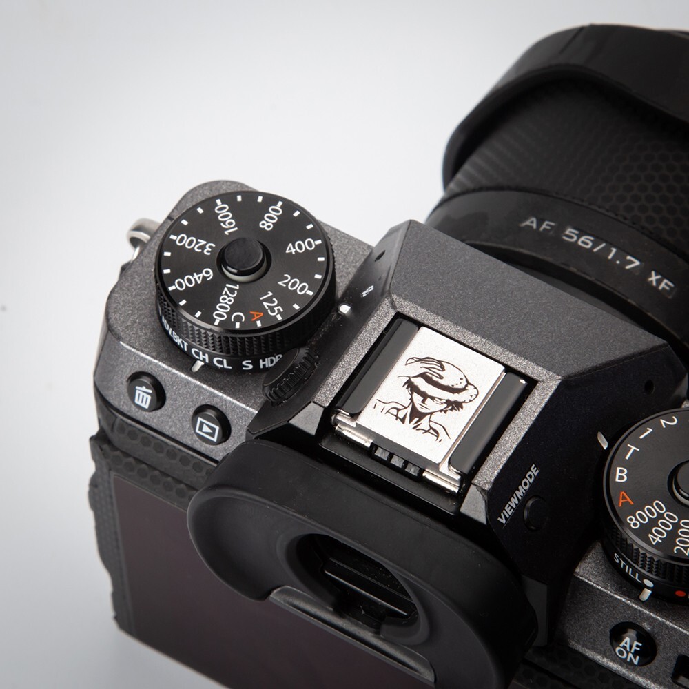 Cartoon Style Metal Camera Hot Shoe Cover For Leica Sony Canon Nikon Fuji