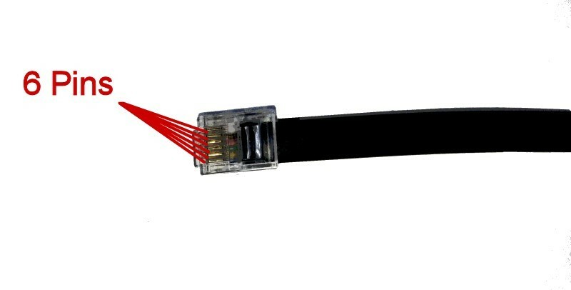 FTM-400 FTM-100 Control Head Ext. Cable & Mic. Ext Cable 10 feet each in Black
