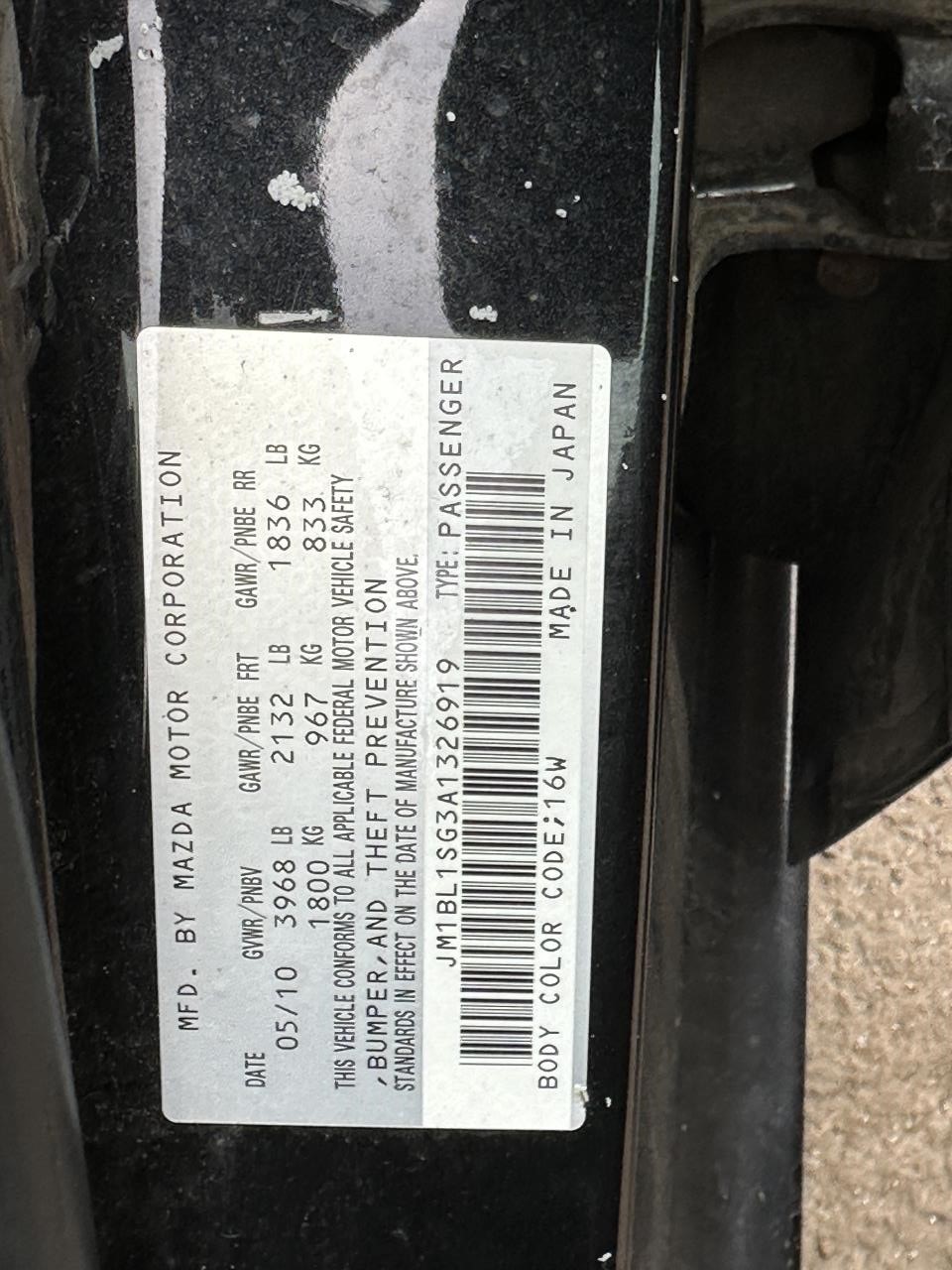 Used Fuse Box Engine fits: 2010 Mazda 3 Grade A