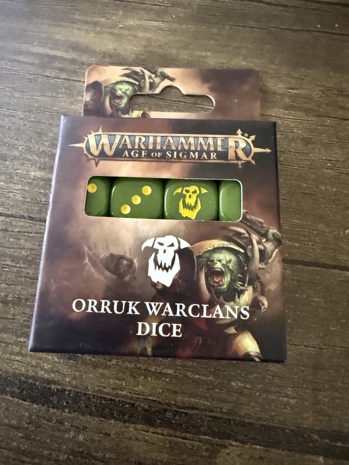 Warhammer Orruk Warclans 16 Dice se age of Sigmar Games Workshop NEW
