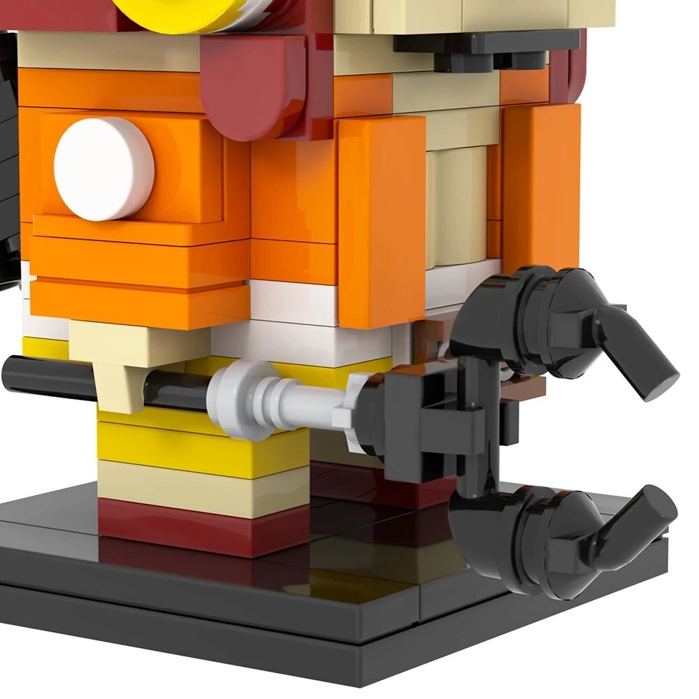 MOC Lego: Usopp One Piece Brickheadz Style Perfect Gift Fast Shipping