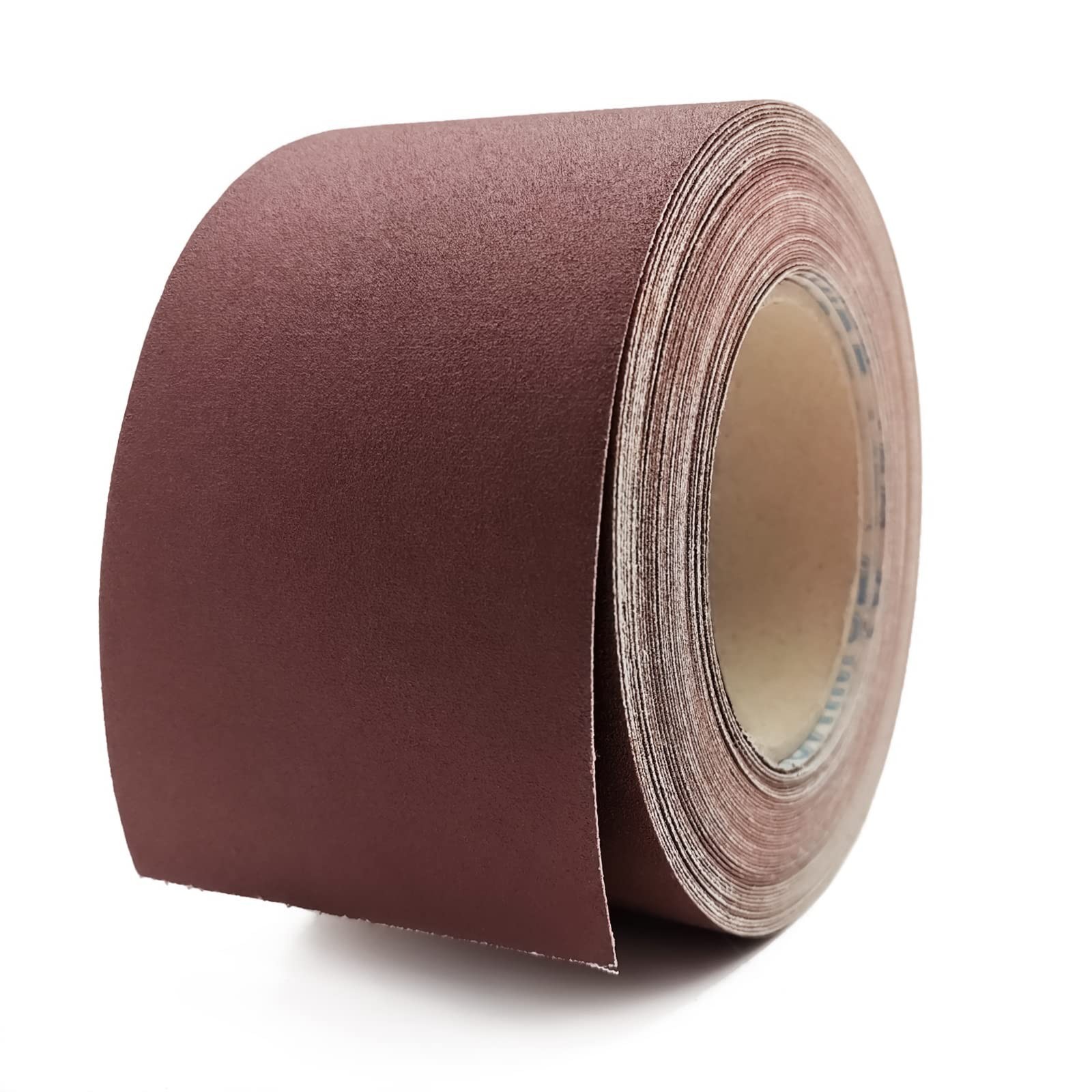 600 Grit Sandpaper Roll, 3 Inch x 49 Feet Emery Cloth Roll Aluminum Oxide Abr...