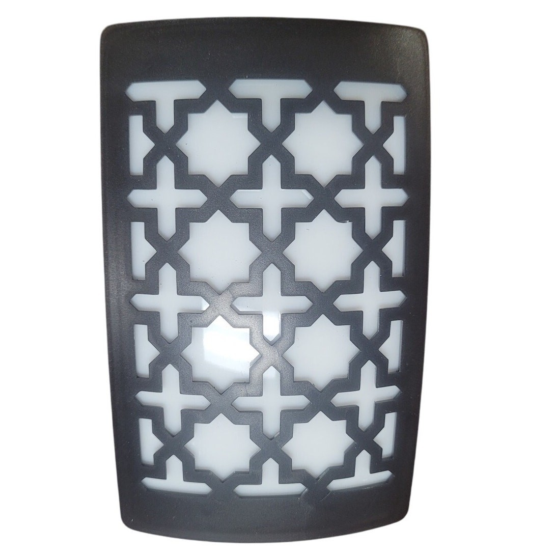 Touch to Dim Dimmable Soft White Plug-In LED Black Night Light