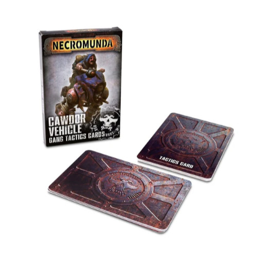 Cawdor Vehicle Gang Tactics Cards Pack-House of Faith-Necromunda-Ash Wastes-NIB