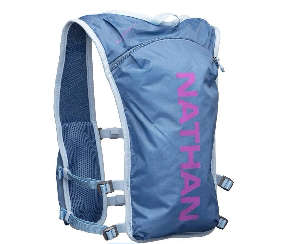 Nathan QuickStart 4L Lightweight Running Hydration Pack 1.5L Blue One Size