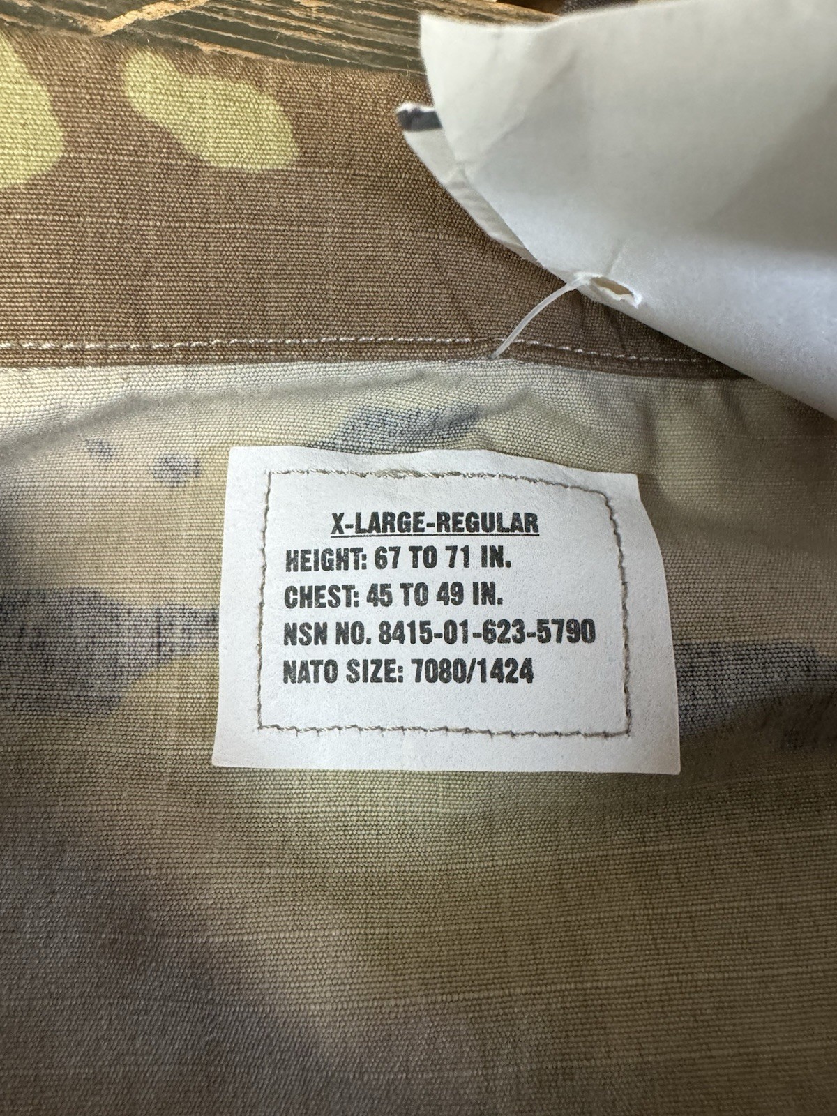 Multicam US Shirts Size XL