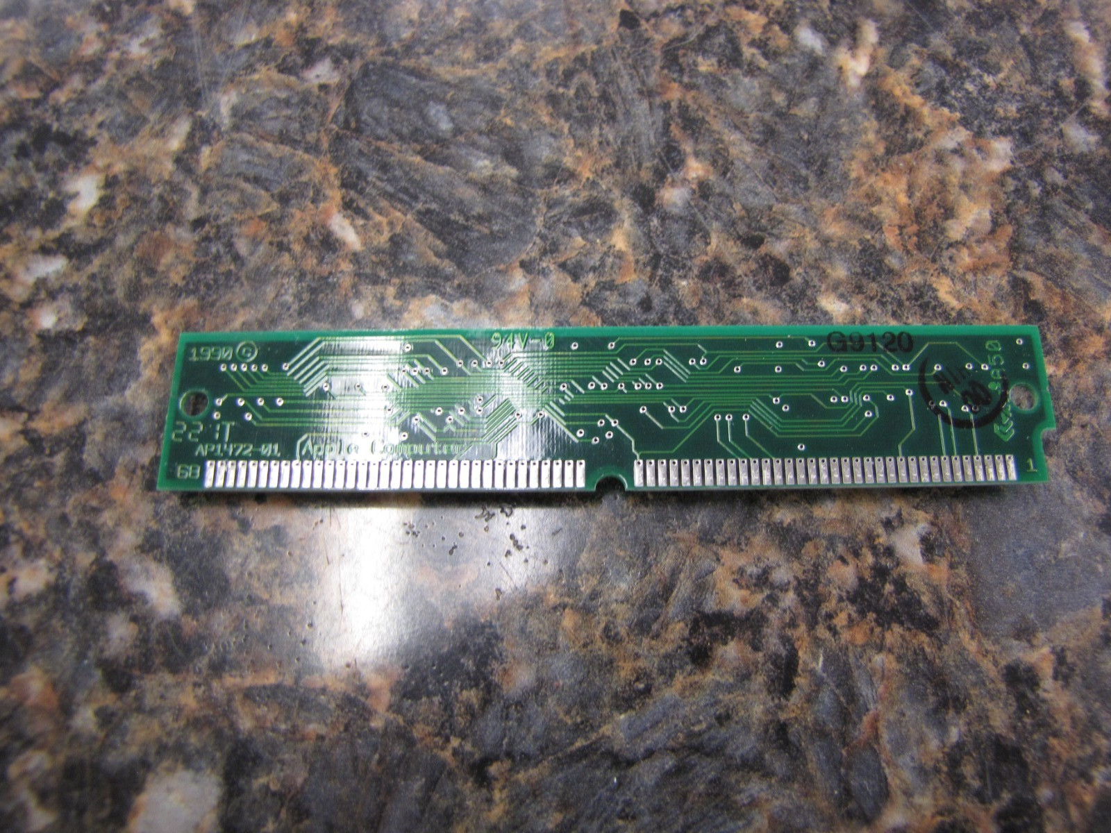 Vintage Apple Computer AP1472-01 SIMM Board - IK50