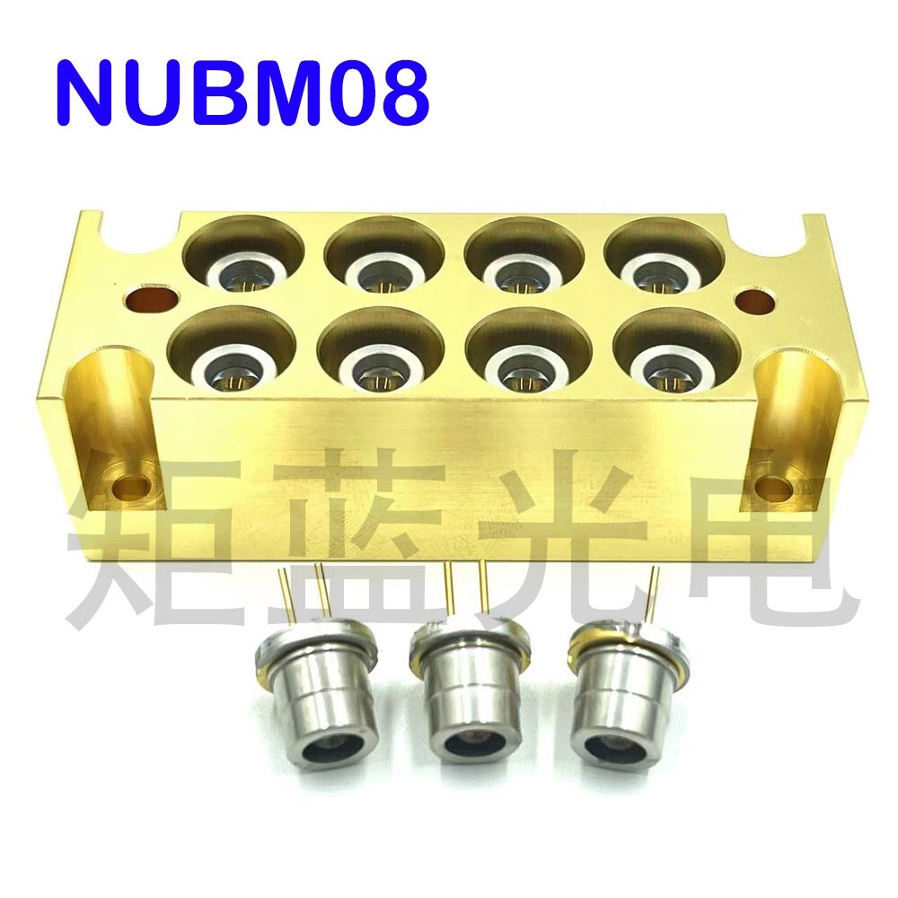 Nichia TO5-9mm NUBM08 Blue 455nm 38W / 8*4.75W Laser Diode Bank (Soldered)