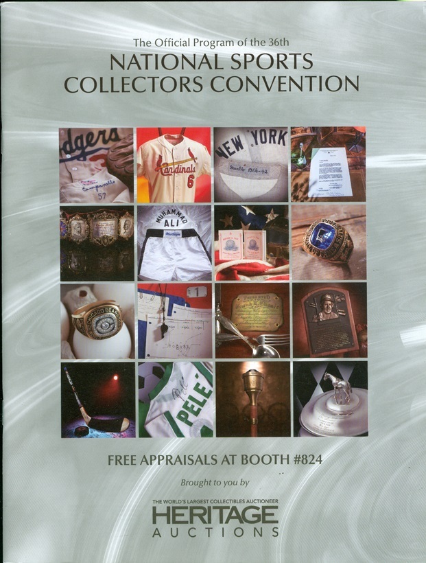 2015 National Sports Collectors Convention Program