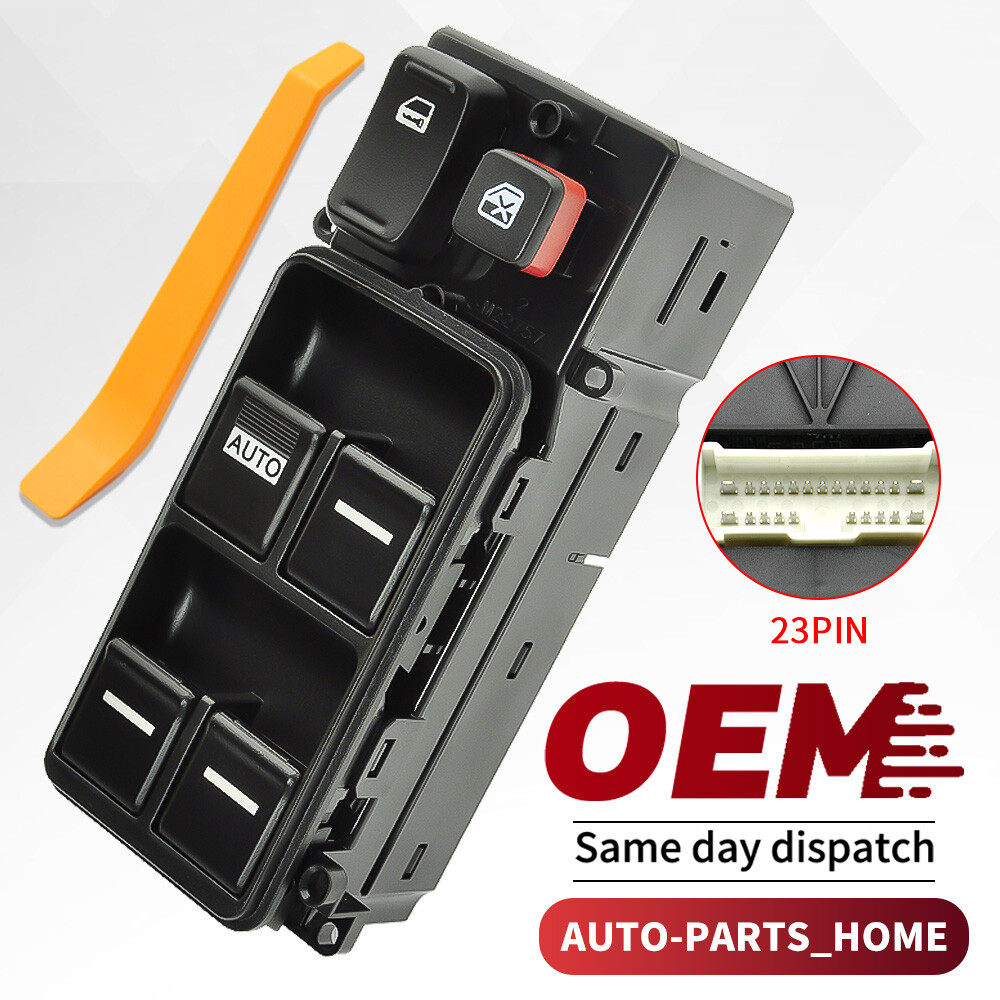 New For Honda Accord 03-07 Electric Master Power Window Switch Left Driver Side