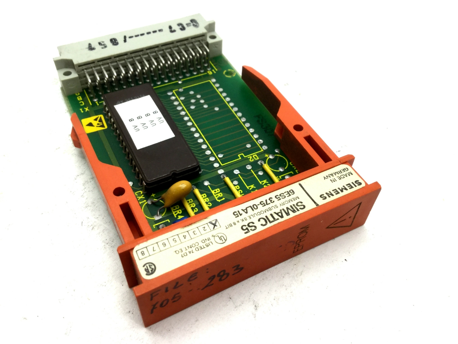 Siemens Simatic 6ES5 375-0LA15 Memory Submodule, 8K x 8 Bit EPROM