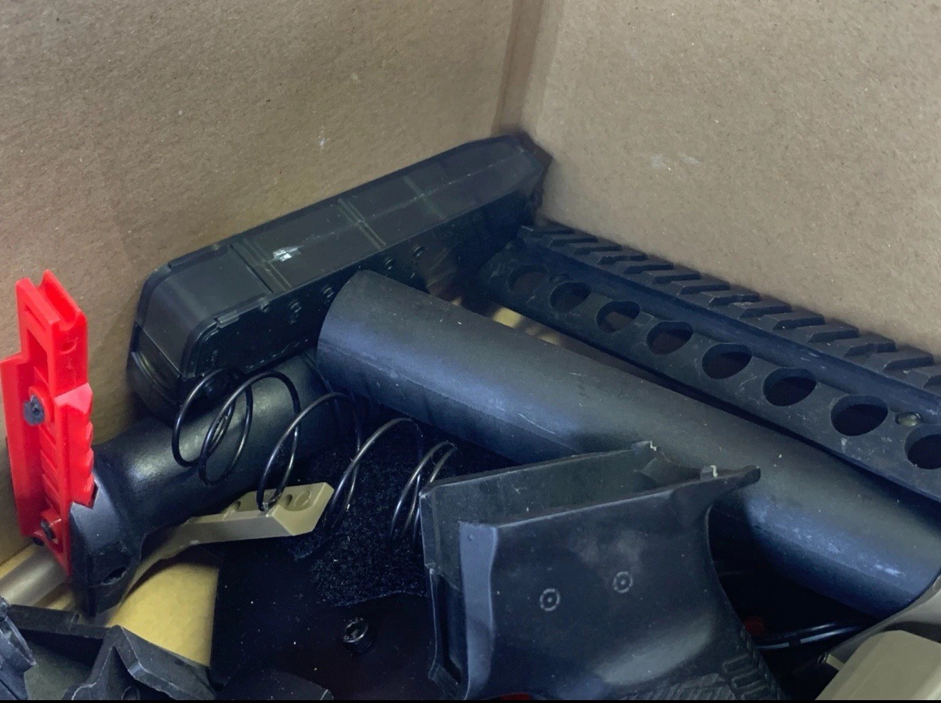 AIRSOFT BONEYARD BOX PARTS BOX