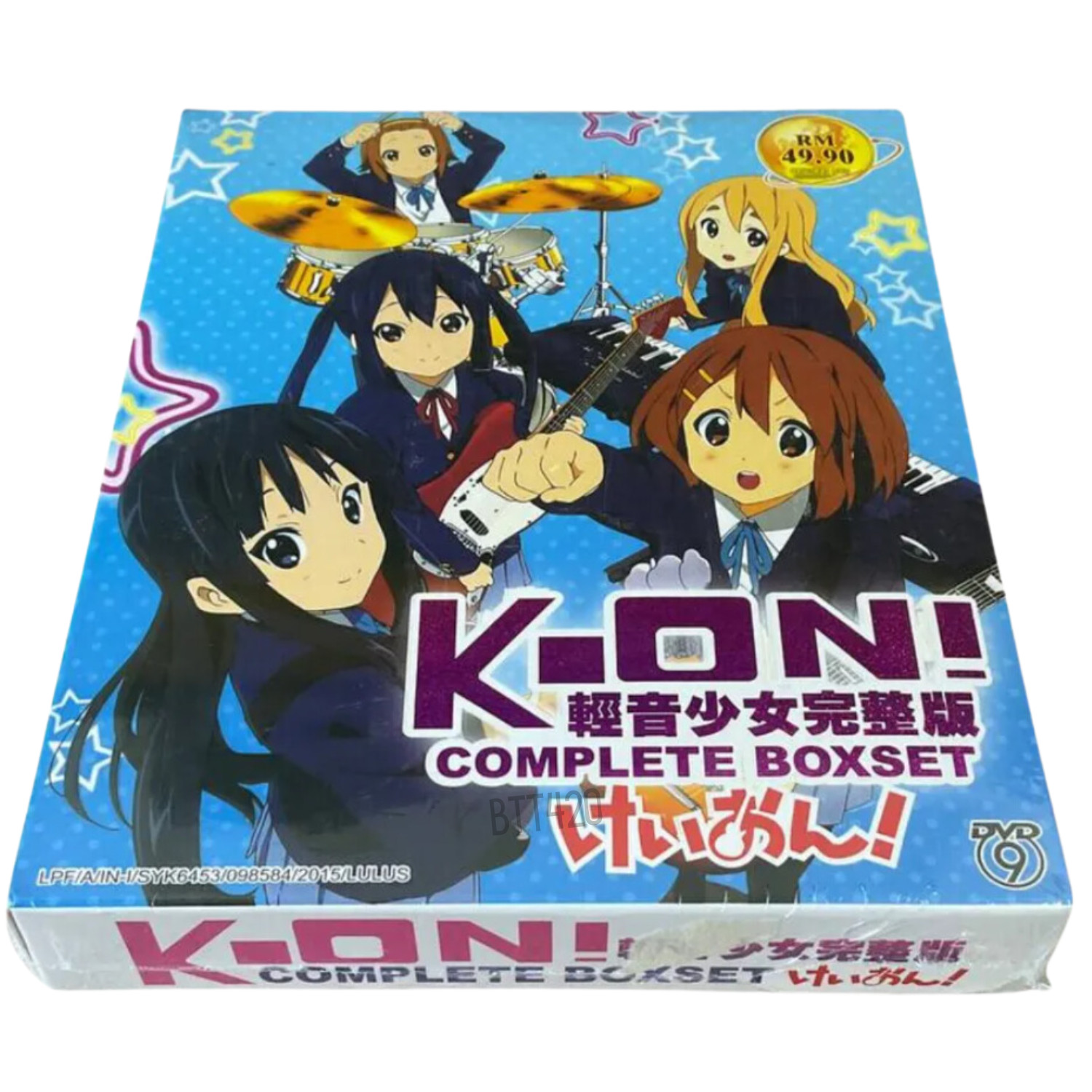 DVD K-ON! Complete Collection Boxset Complete Season 1 + 2 + Movie + 5 OVA