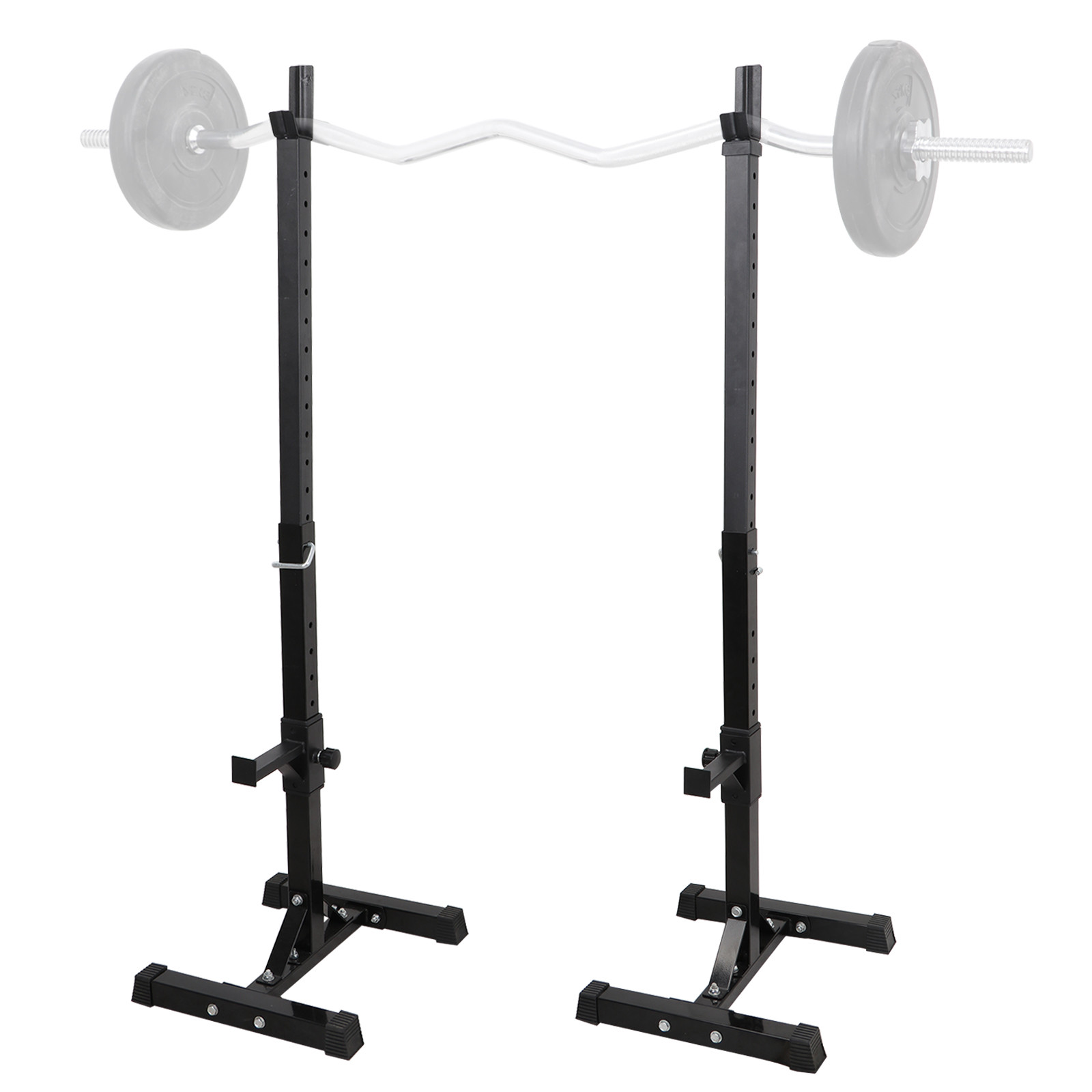 Squat Rack Weight Liftting Stand Fitness Home GYM Weight Strength Exercise