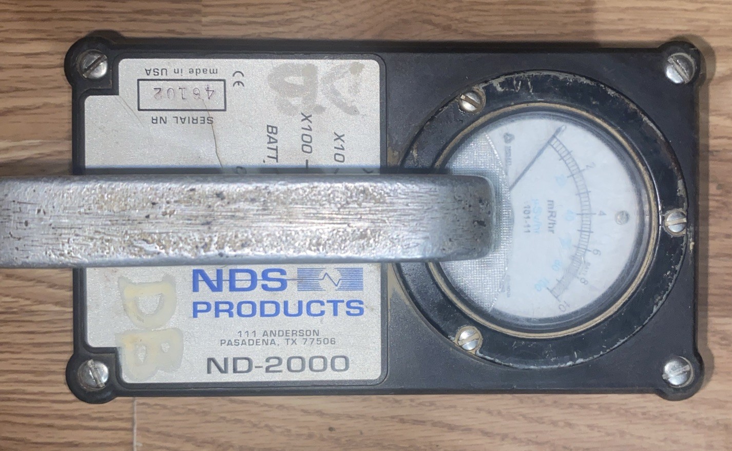 NDS ND2000 Geiger Counter Radiation Detector 260304