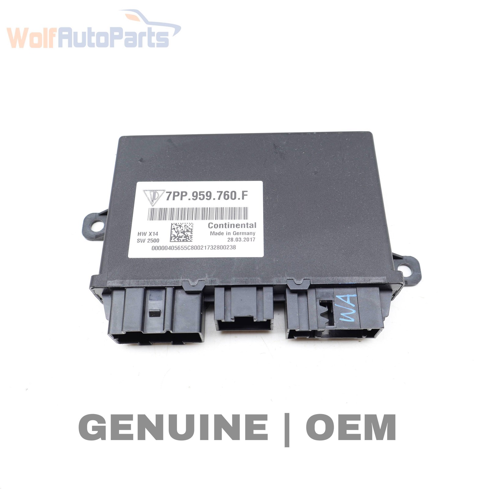 2015-2024 PORSCHE MACAN - Front SEAT Memory Control Module 95861876004