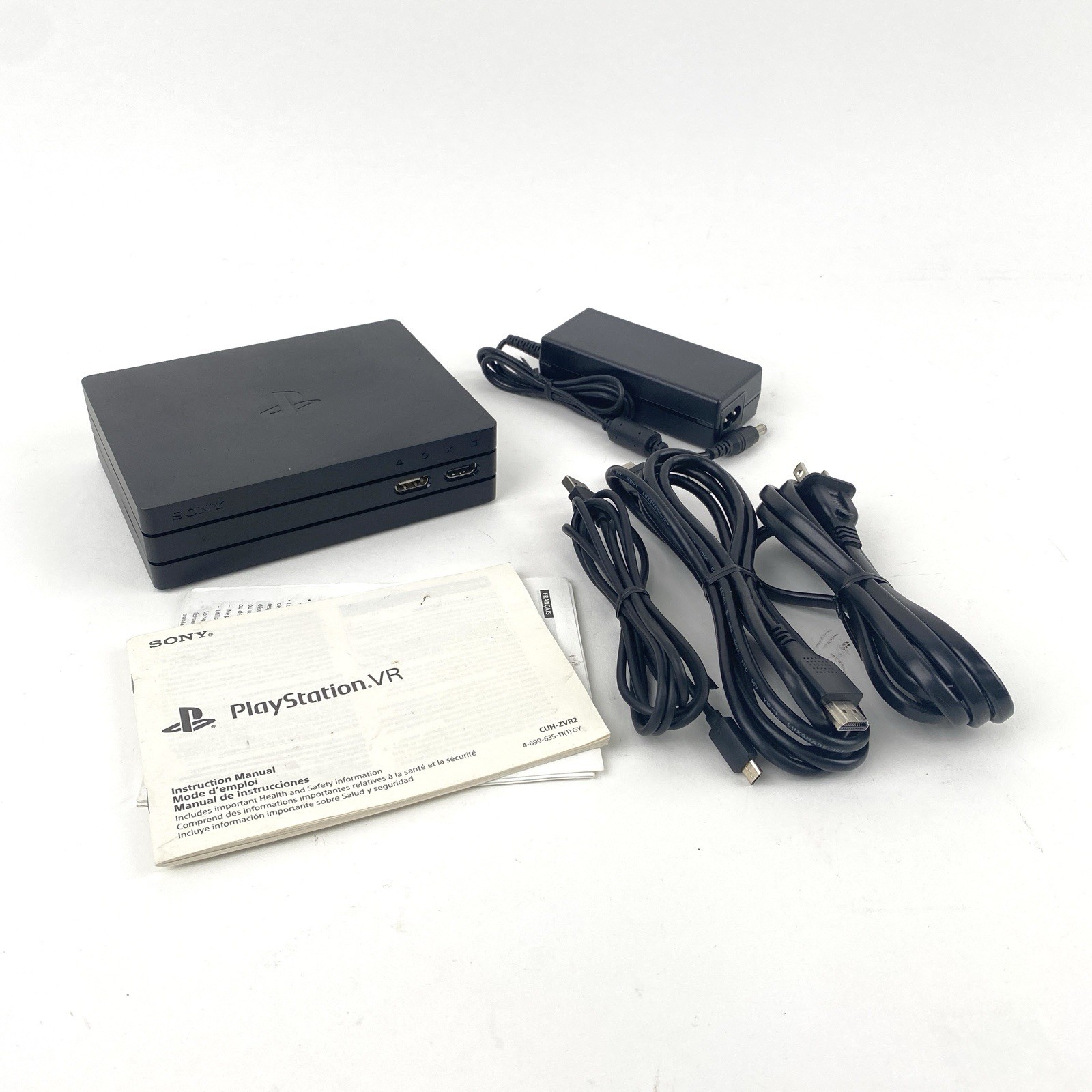 Sony PlayStation VR Virtual Reality VR Headset White CUH-ZVR2 Bundle - Works